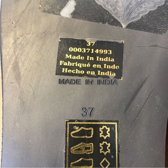 Free People Almost Paradise Black Platform Sandals EU 37 US 7 - Picture 8 of 9